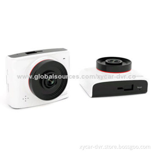 FHD 1,080P 30fps Car Camcorder with GPS Tracking and Built-in Microphone/Speaker